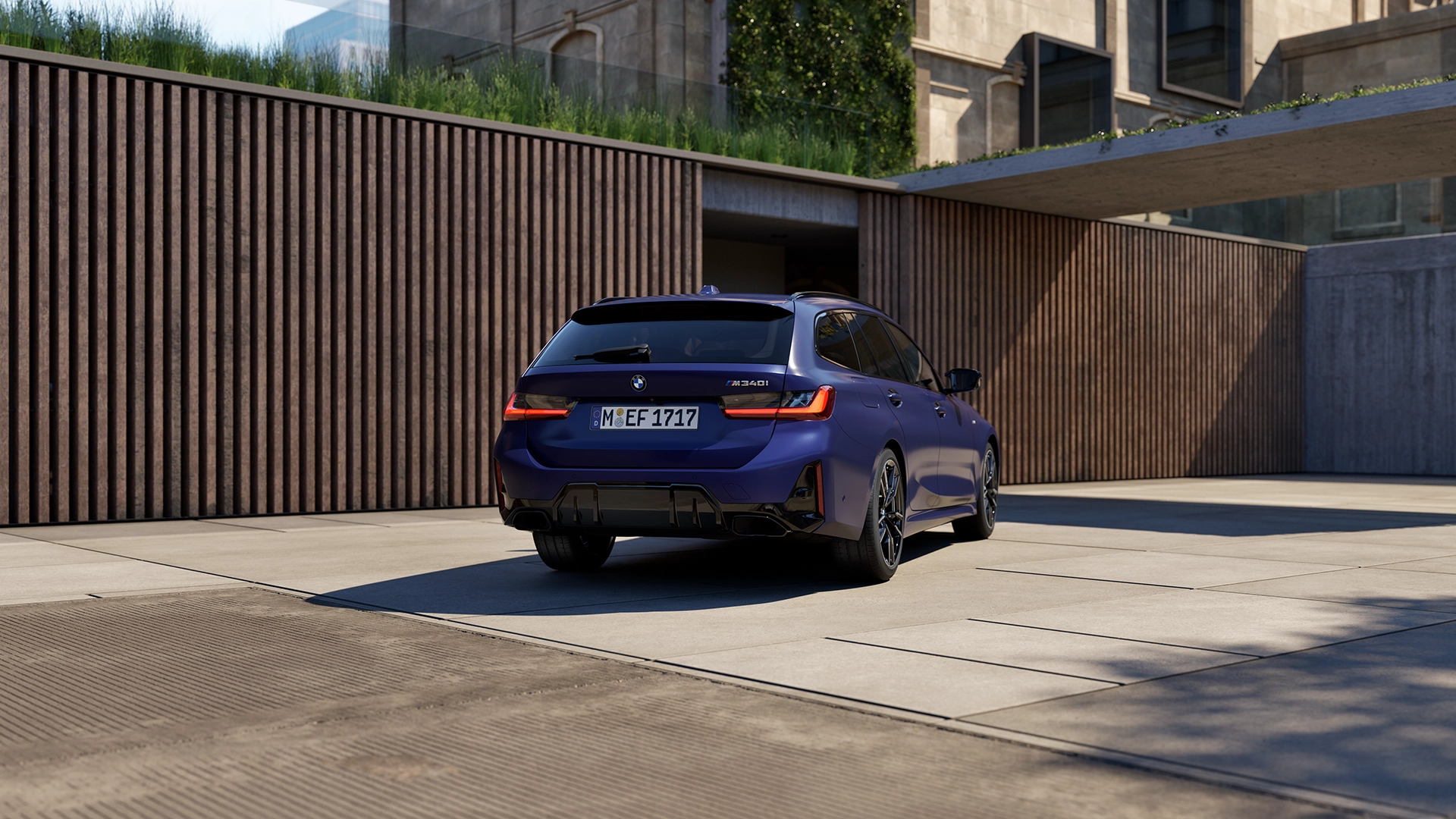 BMW M340i Blau