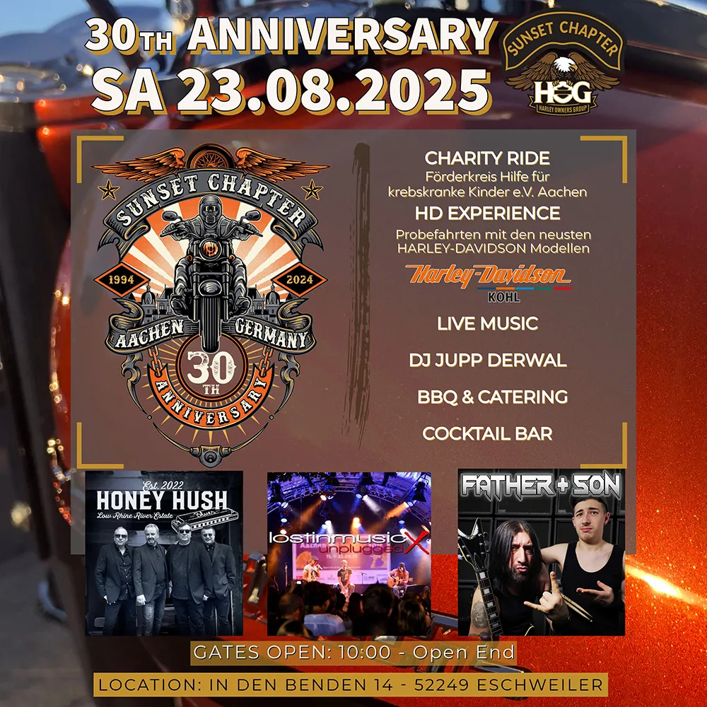 30 Jahre Sunset Chapter